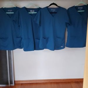 L Grey's Anatomy Scrub tops, Bahamas
